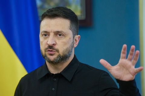 Der ukrainische Präsident Wolodymyr Selenskyj spricht von hohen russischen Verlusten vor Pokrowsk (Archivbild) Foto: Efrem Lukat