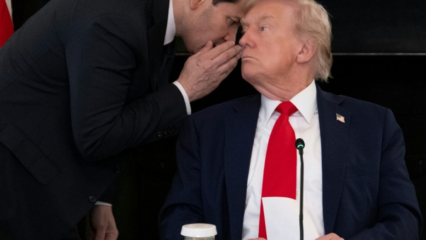Donald Trump (rechts) und Marco Rubio