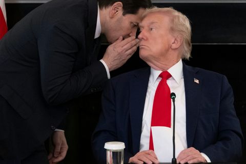 Donald Trump (rechts) und Marco Rubio