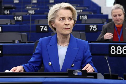 Von der Leyen am Mittwoch in Straßburg