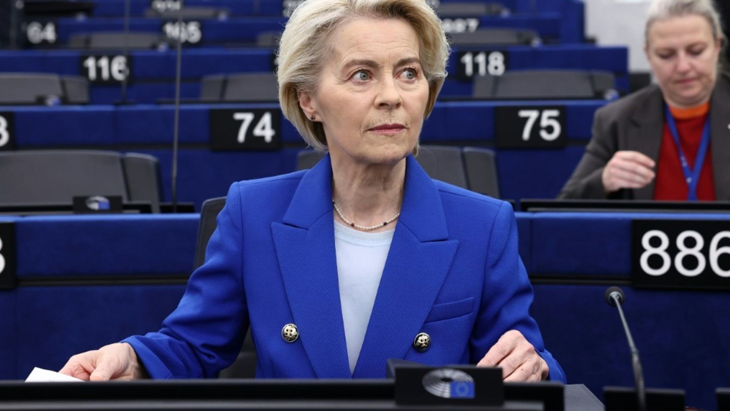 Von der Leyen am Mittwoch in Straßburg