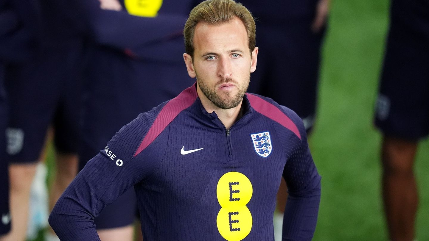 Trainiert momentan nur eingeschränkt: Harry Kane Foto: Martin Rickett/PA Wire/dpa