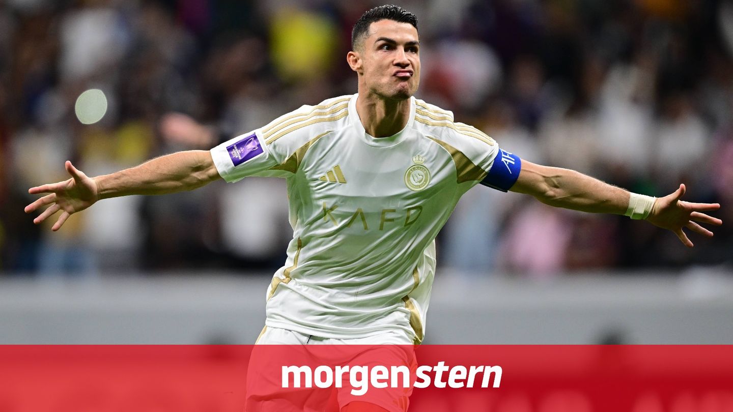 Cristiano Ronaldo jubelt über einen Treffer
