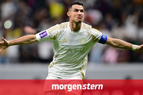 Cristiano Ronaldo jubelt über einen Treffer
