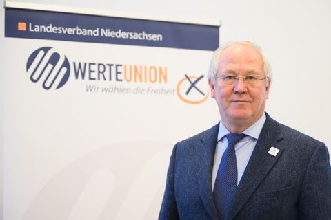 Nur durch Jozef Rakicky sitzt die Werteunion im niedersächsischen Landtag – doch wie lange bleibt das so? (Archivbild) Foto: Jul