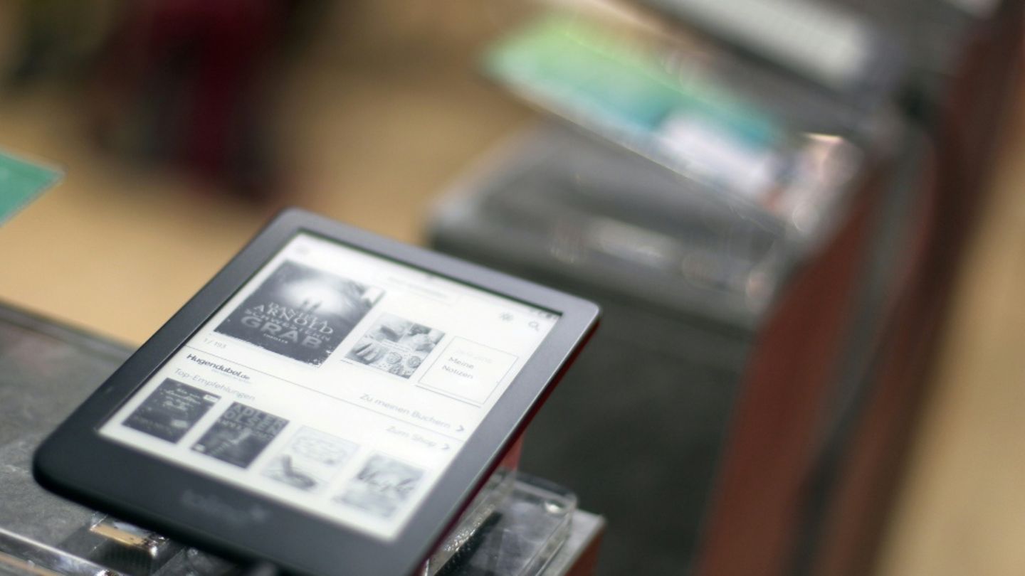 E-Reader auf Frankfurter Buchmesse