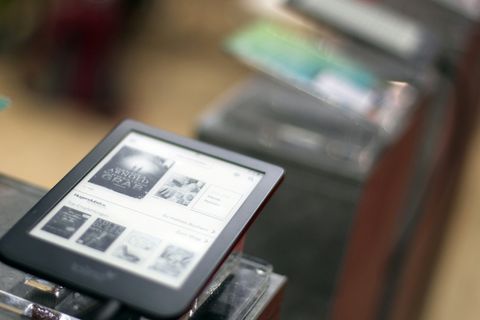 E-Reader auf Frankfurter Buchmesse