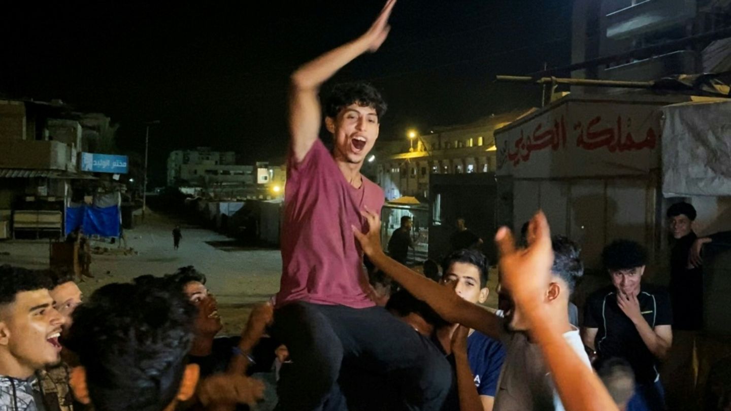 Jubel in Gaza Jubel in Gaza