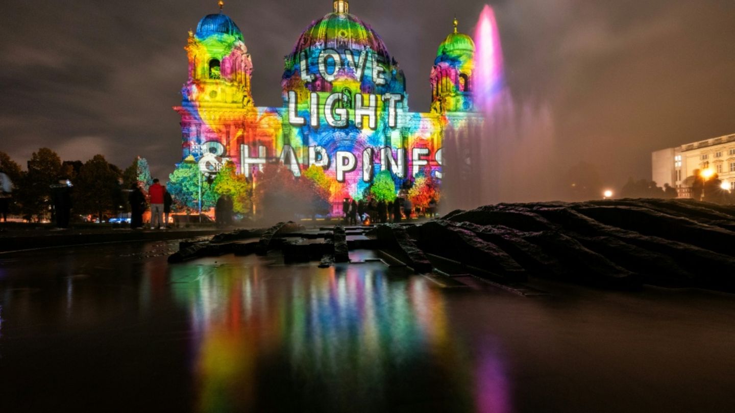 Der Berliner Dom in Farbe