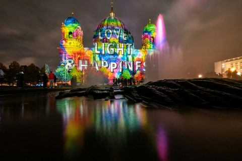 Der Berliner Dom in Farbe