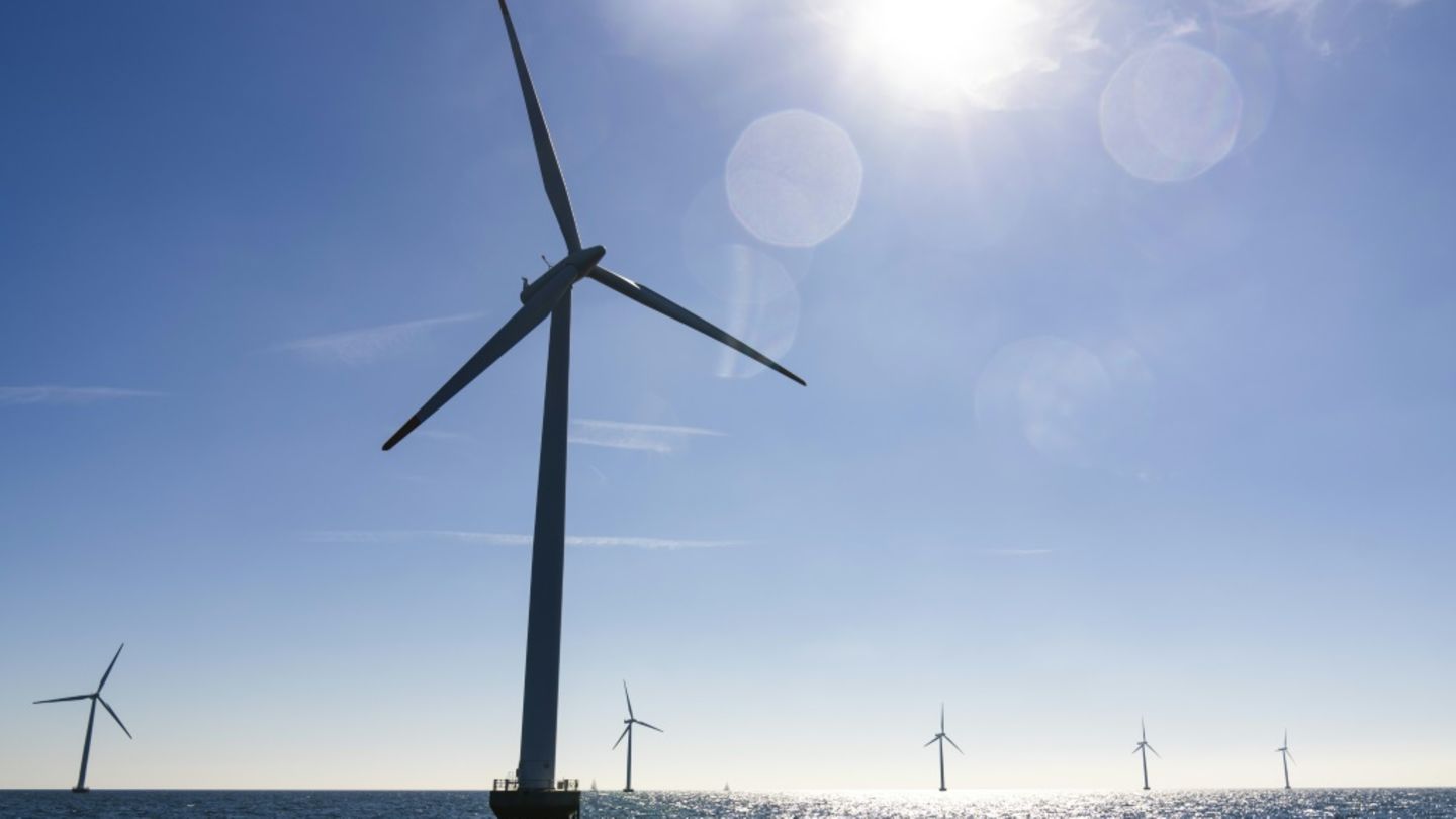 Offshore-Anlage vor dänischer Küste