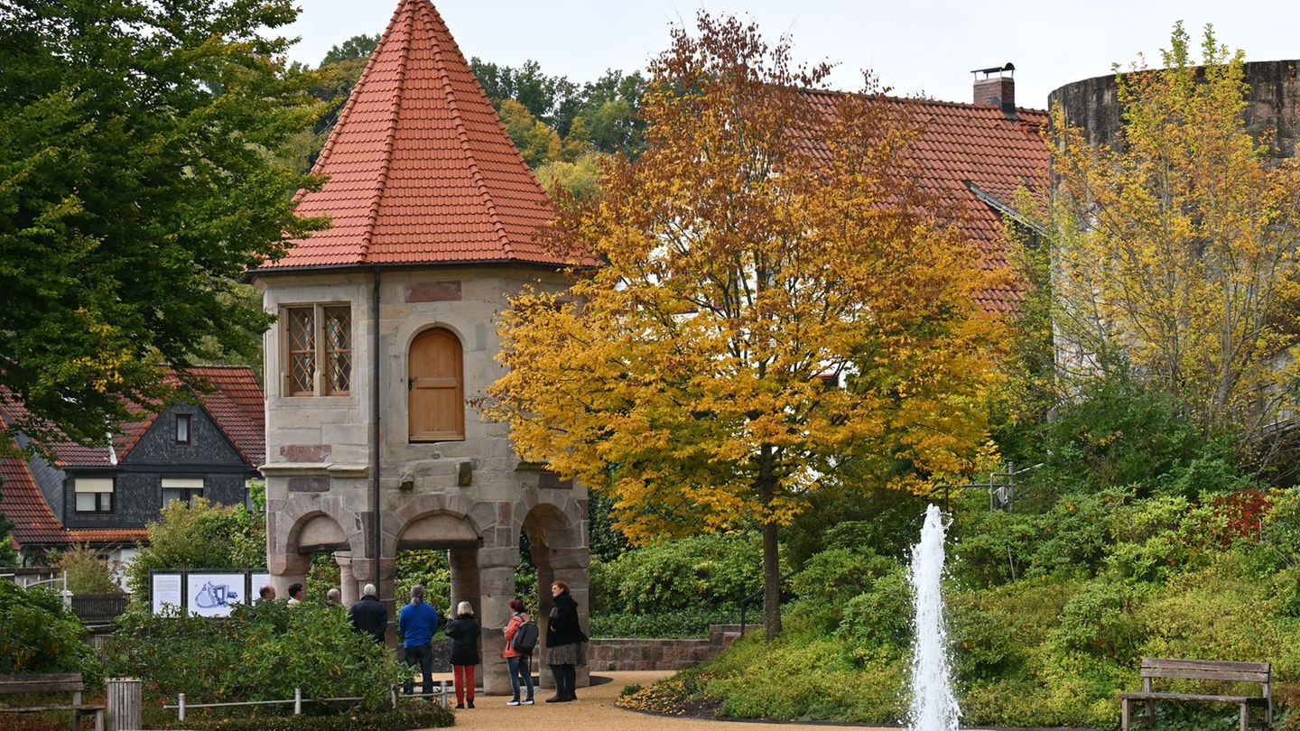 Das Brunnenhaus auf Schloss Bertholdsburg in Schleusingen entstand mit der Anlage des Schlossgartens vor rund 400 Jahren. Foto: