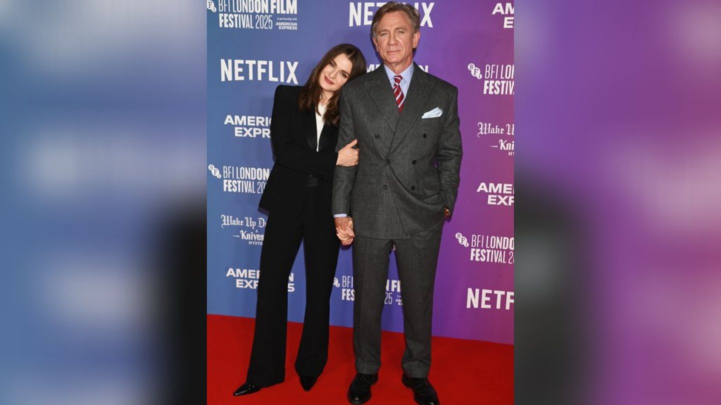 Rachel Weisz und Daniel Craig gemeinsam auf dem roten Teppich.