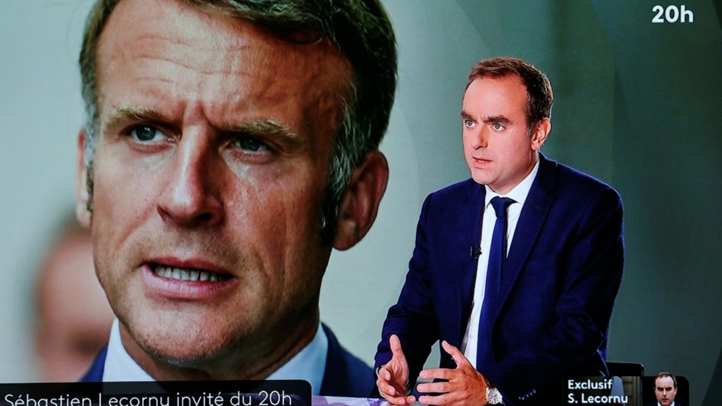 Emmanuel Macron und Sébastien Lecornu