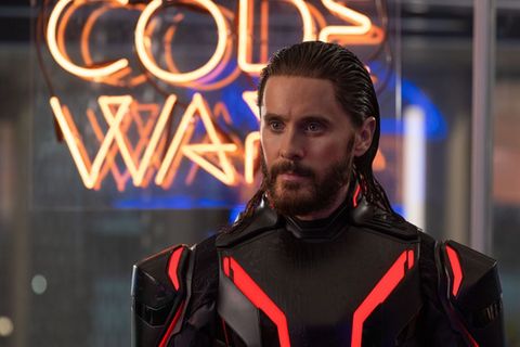 Jared Leto als KI-Kämpfer Ares im dritten "Tron"-Teil.