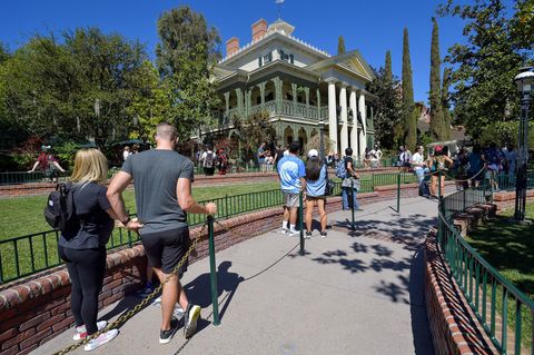 Die "Haunted Mansion" im Disneyland Anaheim