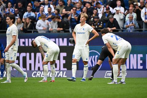 Wie in der Liga gab es für Magdeburg auch im Test nichts zu bejubeln Foto: Uli Deck/dpa