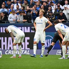 Wie in der Liga gab es für Magdeburg auch im Test nichts zu bejubeln Foto: Uli Deck/dpa