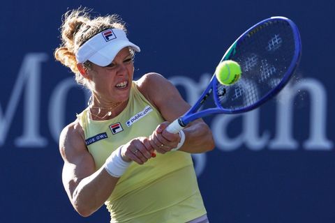 Laura Siegemund steht beim Turnier in Wuhan überraschend im Viertelfinale. Foto: Adam Hunger/FR110666 AP/AP/dpa