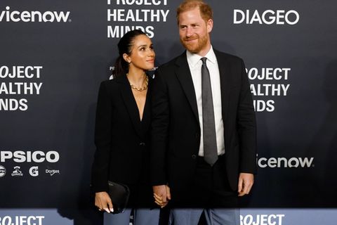 Harry und Meghan am Donnerstag in New York City.