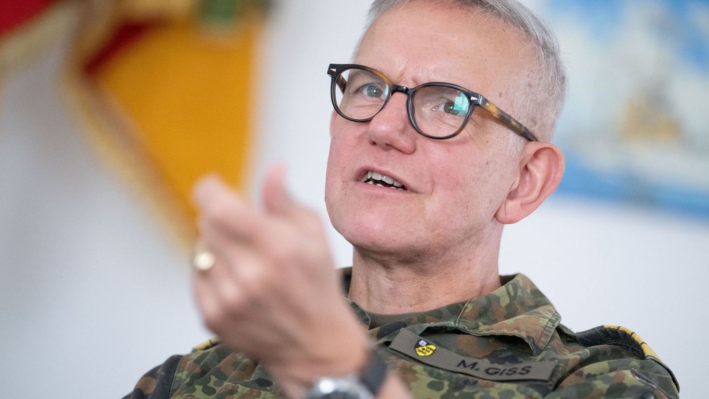 Landeskommandeur Michael Giss führt die Bundeswehr seit einem Jahr an. (Archivfoto) Foto: Marijan Murat/dpa
