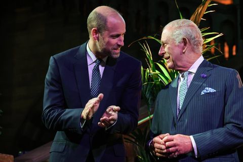 William und Charles in London.
