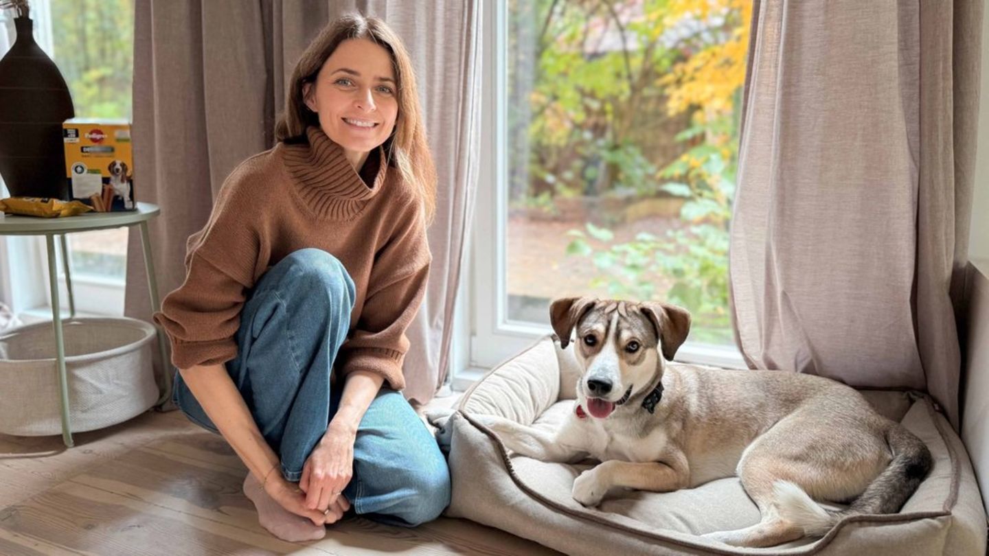 Für Eva Padberg ist ihr Hund Fonsi mehr als nur ein Haustier