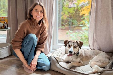 Für Eva Padberg ist ihr Hund Fonsi mehr als nur ein Haustier