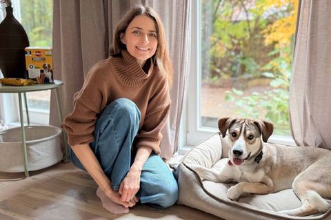 Für Eva Padberg ist ihr Hund Fonsi mehr als nur ein Haustier.