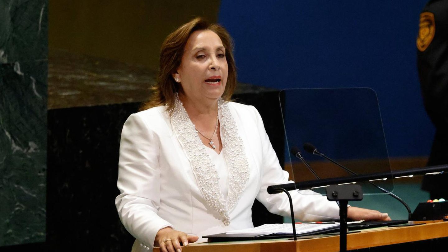 Dina Boluarte, ehemalige Präsidentin von Peru