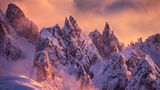 Fotowettbewerb: Alpenglühen in den italienischen Alpen