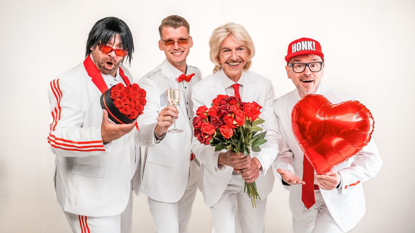 Satire campaign: Is this the most unusual pop band in Germany?