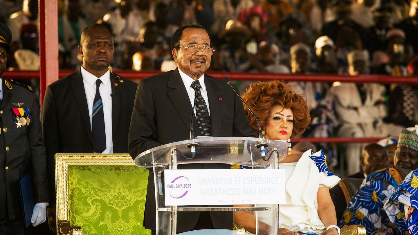 Dass Paul Biya wieder antritt, sorgte diesmal selbst im Regierungslager für Unruhe. (Archivbild) Foto: --/XinHua/dpa