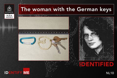 Als "Die Frau mit den deutschen Schlüsseln?" führt Interpol den Cold Case vom niederländischen Nordseestrand