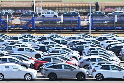 Elektroautos des VW-Konzerns: Ihr Absatzplus glich Rückgänge bei anderen Antriebstechnologien mehr als aus. Foto: Hendrik Schmid