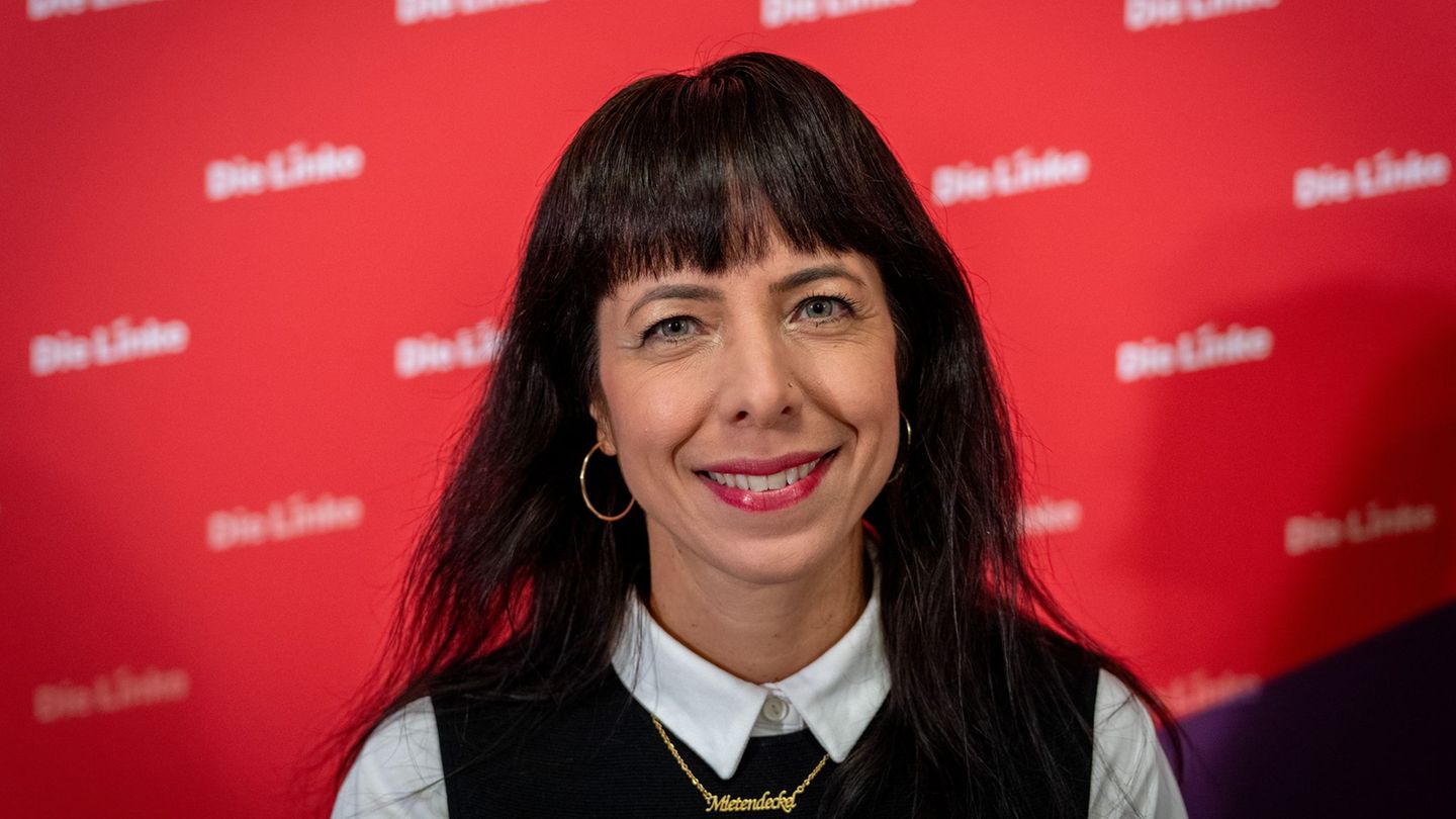 Elif Eralp soll die Berliner Linken in den Wahlkampf führen. Foto: Soeren Stache/dpa