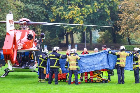 Mit einem Rettungshubschrauber war Iris Stalzer mit lebensgefährlichen Verletzungen in ein Krankenhaus geflogen worden. (Archivb