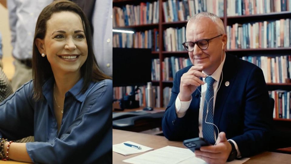Telefonat enthüllt Venezolanerin Friedensnobelpreis