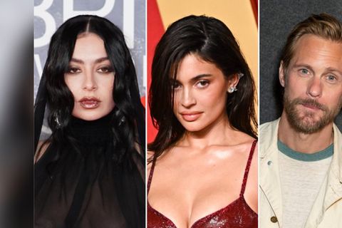 Kylie Jenner (Mitte) wird in Charli xcx' Film "The Moment" zur Schauspielerin - mit Alexander Skarsgård als Co-Star.