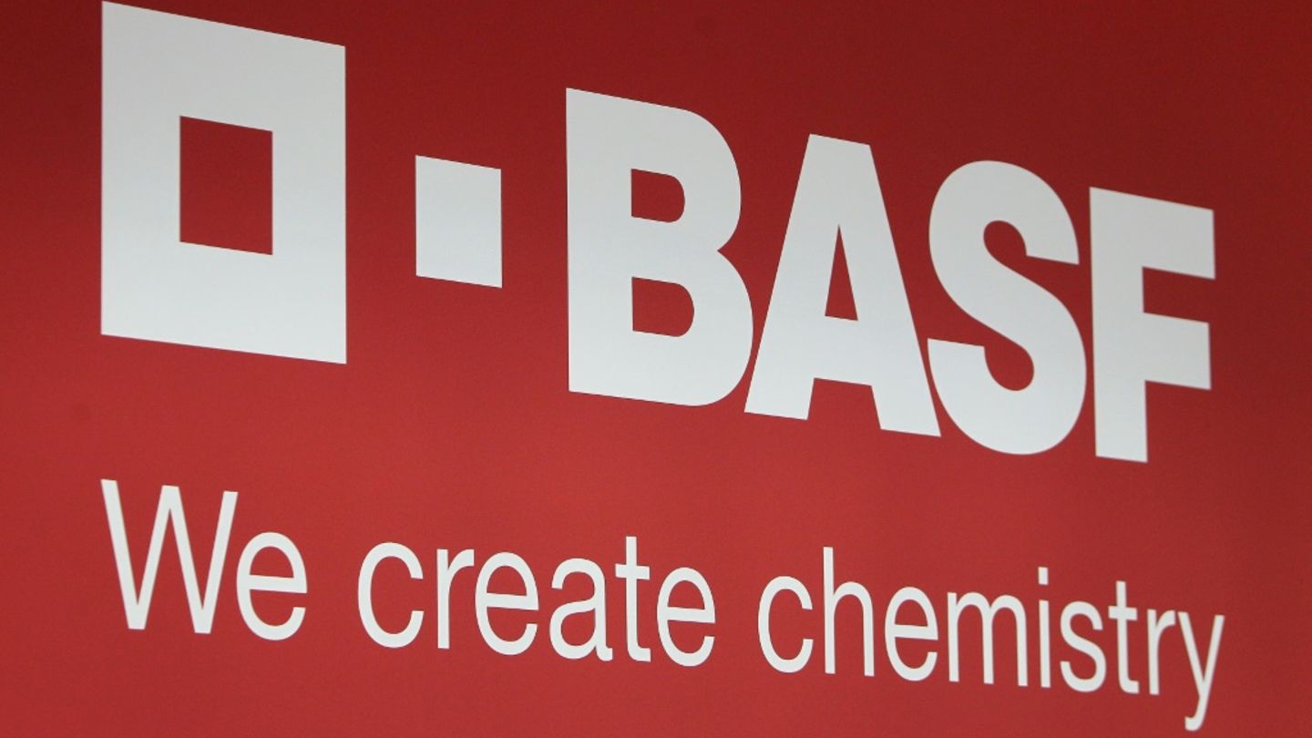 Logo des Chemieunternehmens BASF