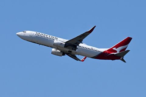 Qantas Flug Antarktis