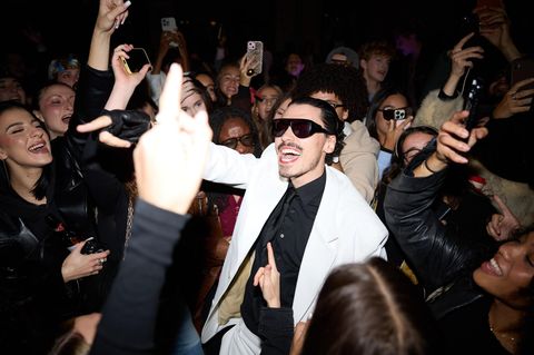 TikToker Lyas nach der Watch Party von Chanel