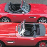 Ein BMW Z8 und ein BMW 507