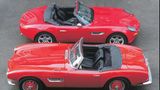 Ein BMW Z8 und ein BMW 507