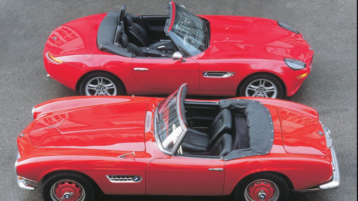 Ein BMW Z8 und ein BMW 507 Ein BMW Z8 und ein BMW 507