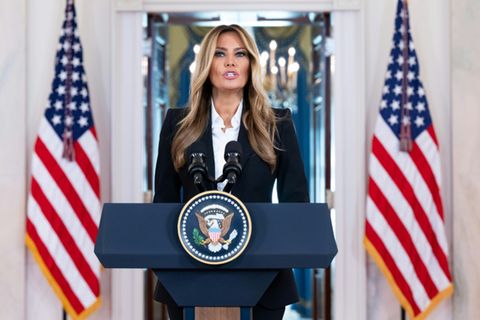 First Lady Melania Trump im Weißen Haus