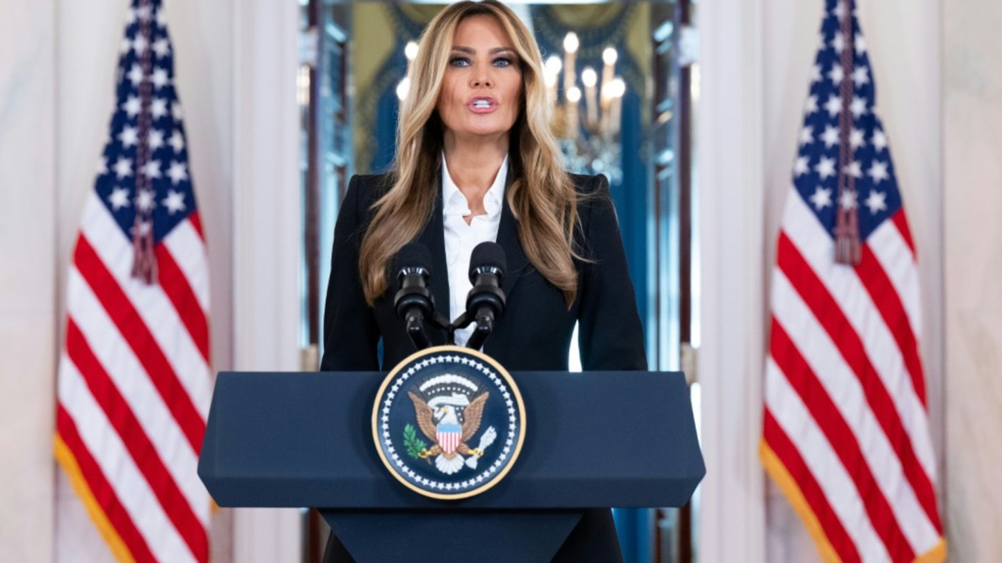 First Lady Melania Trump im Weißen Haus