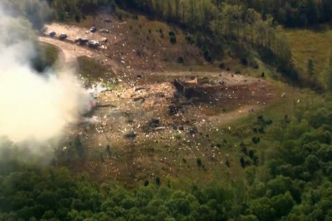 Medien berichten von Toten nach der Explosion. Foto: Uncredited/WTVF-TV/AP/dpa
