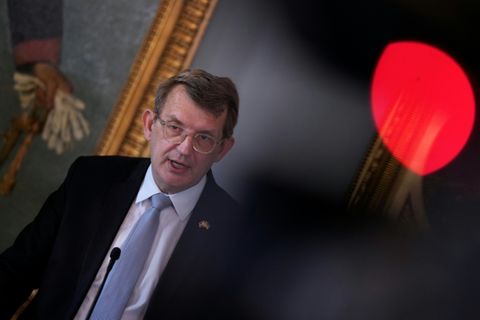 Dänemarks Verteidigungsminister Troels Lund Poulsen