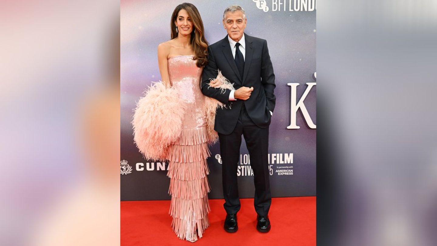 Amal und George Clooney sind für ihre eleganten Red-Carpet-Looks bekannt.